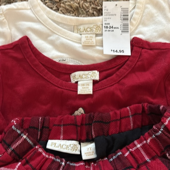Christmas/Holiday Outfit 18-24M-2T - Picture 2 of 2